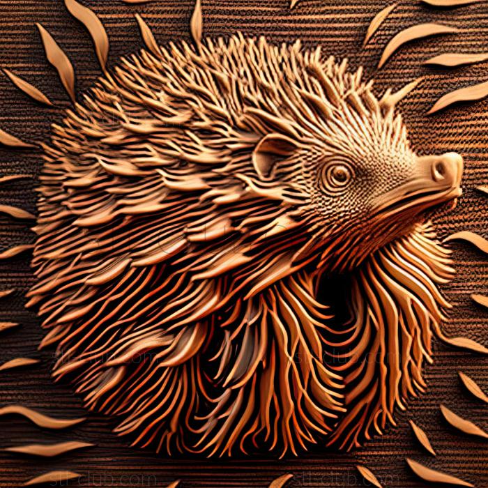 3D model st porcupine (STL)